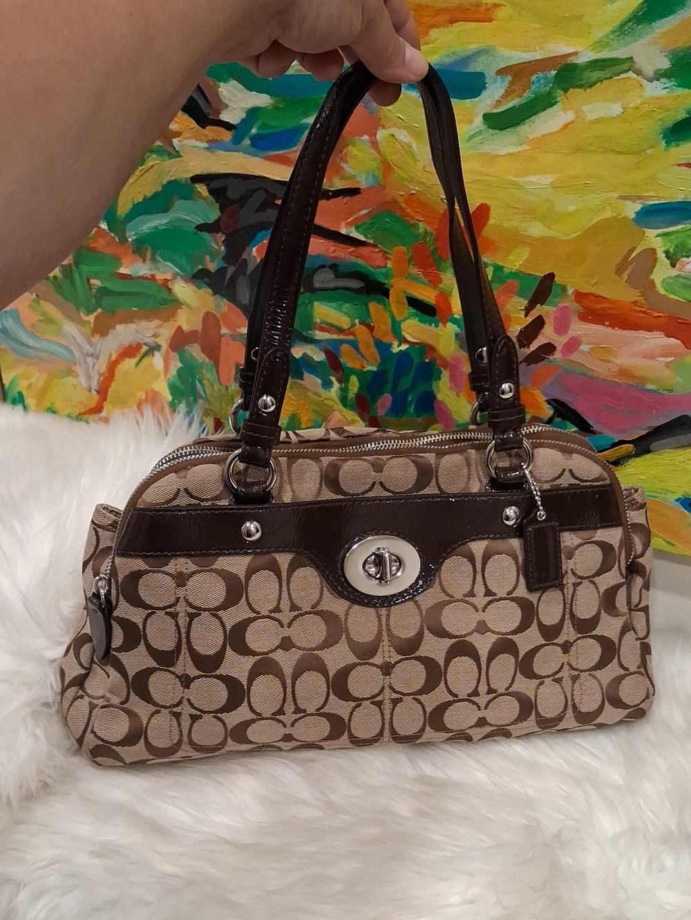 Vintage Coach Shoulder Bag
